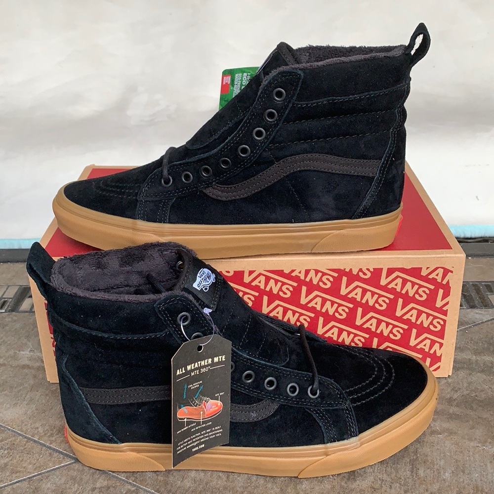 VANS • Men’s Sk8-Hi Mte (Mte) Black/Gum
VN0A33TXGT7 Sneakers Boots - Picture 15 of 16